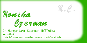 monika czerman business card